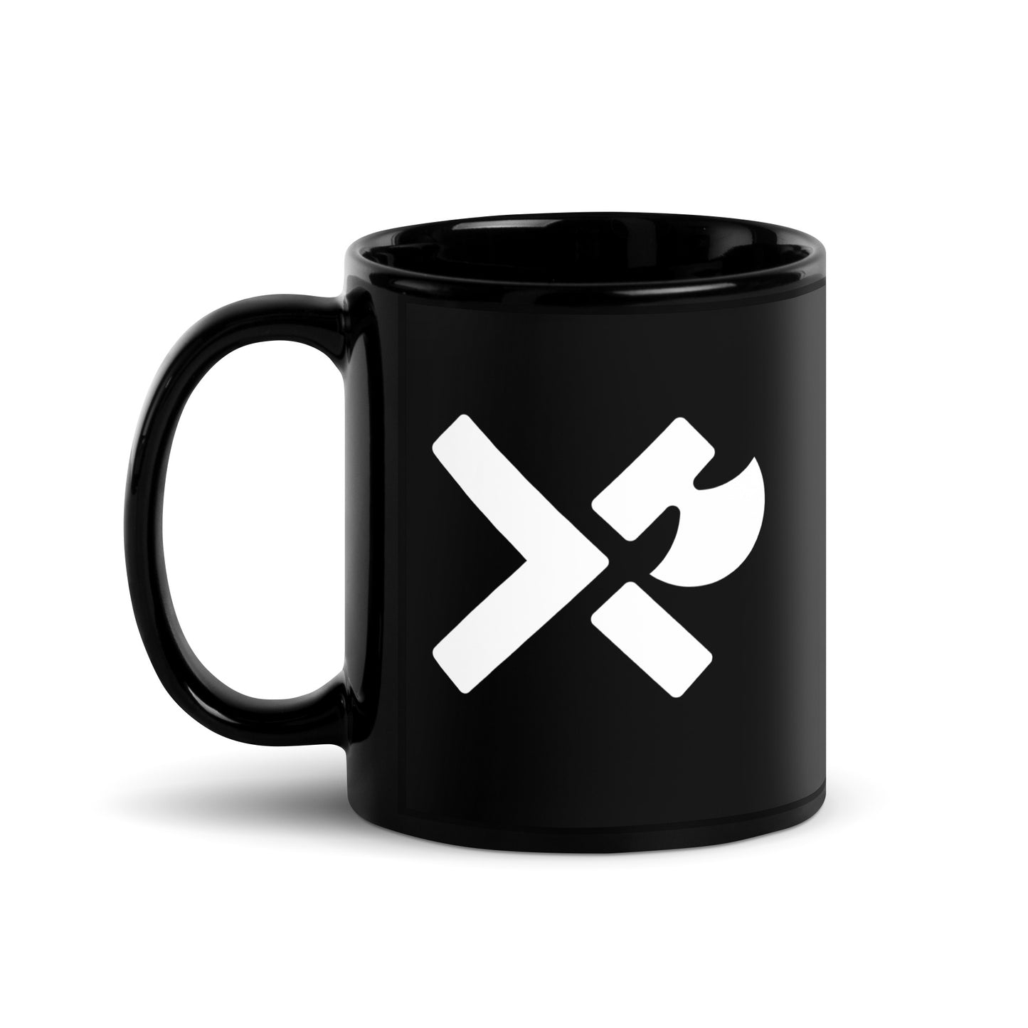 Black Glossy Mug