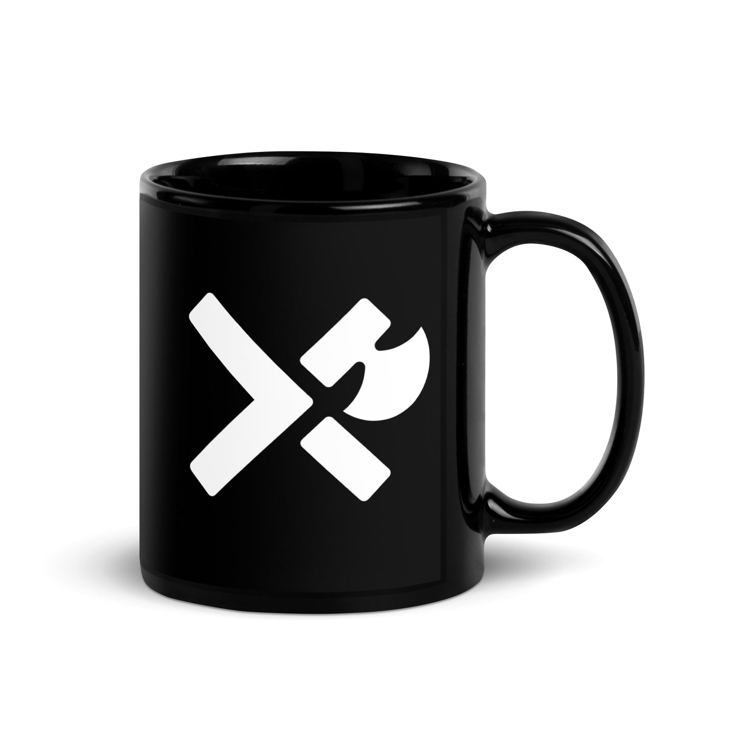 Black Glossy Mug